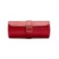 213972 Palermo Double Watch Roll With Jewelry Pouch - Red WOLF