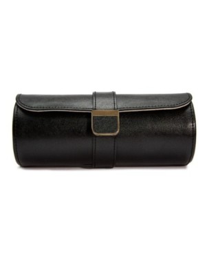 213902 Palermo Double Watch Roll With Jewelry Pouch - Anthracite WOLF