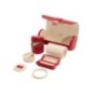213972 Palermo Double Watch Roll With Jewelry Pouch - Red WOLF