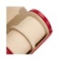 213972 Palermo Double Watch Roll With Jewelry Pouch - Red WOLF