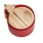 213972 Palermo Double Watch Roll With Jewelry Pouch - Red WOLF