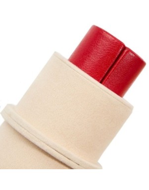 213972 Palermo Double Watch Roll With Jewelry Pouch - Red WOLF