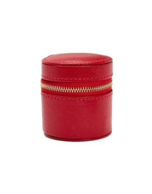 213972 Palermo Double Watch Roll With Jewelry Pouch - Red WOLF