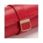 213972 Palermo Double Watch Roll With Jewelry Pouch - Red WOLF