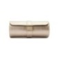 213978 Palermo Double Watch Roll With Jewelry Pouch - Pewter WOLF