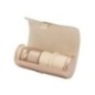 213916 Palermo Double Watch Roll With Jewelry Pouch Rose Gold WOLF