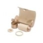 213916 Palermo Double Watch Roll With Jewelry Pouch Rose Gold WOLF