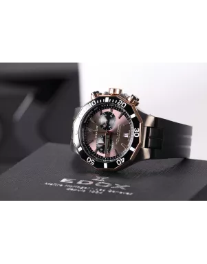 Edox Delfin Chronograph 10112 357GRNCA BRNR
