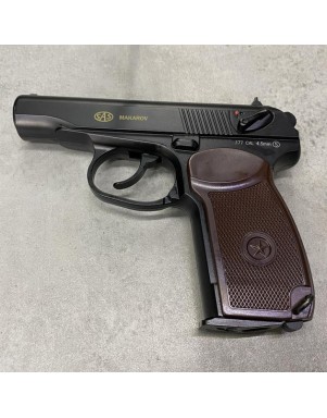 Пістолет пневматичний SAS Makarov BB кал. 4.5 мм. Корпус - метал