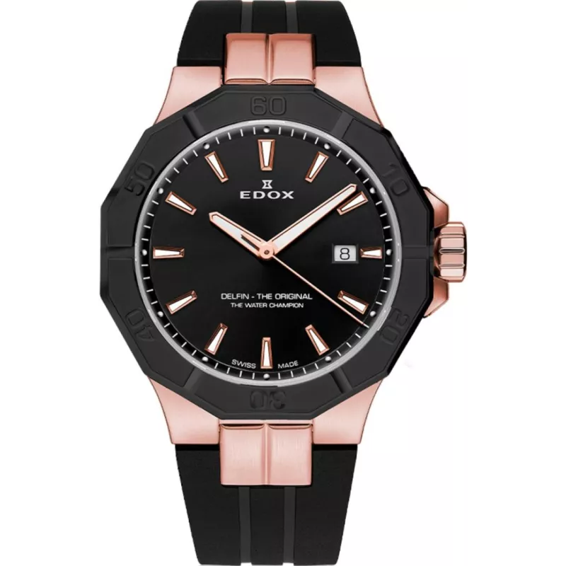 Годинник Edox Delfin The Original Date 53021 37RNCA NIR Годинник Edox Delfin The Original Date 53021 37RNCA NIR