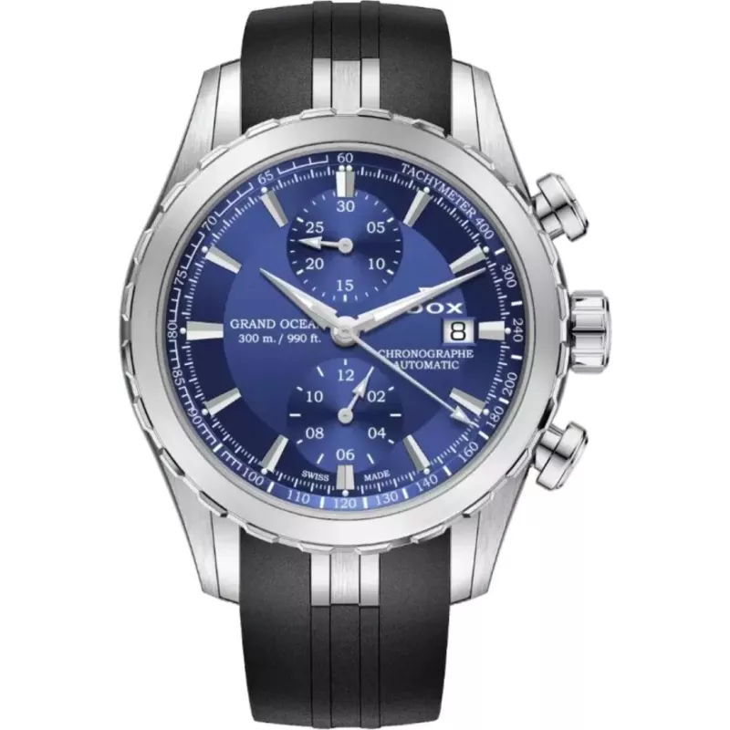 Годинник Edox Grand Ocean Chronograph Automatic 09800 3CA BUIN Годинник Edox Grand Ocean Chronograph Automatic 09800 3CA BUIN