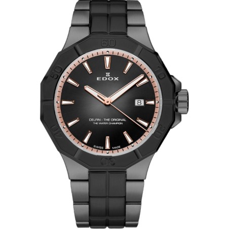 Годинник Edox Delfin The Original Date 53021 37GNM NDR