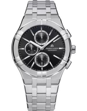 Годинник Maurice Lacroix AIKON Quartz Chronograph AI1118-SS002-330-1