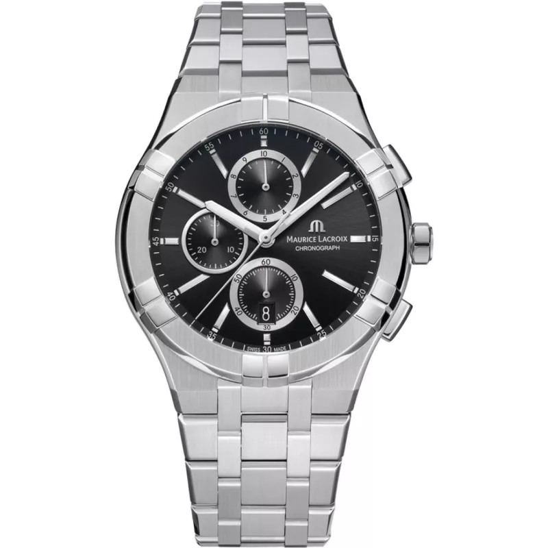 Часы Maurice Lacroix AIKON Quartz Chronograph AI1118-SS002-330-1
