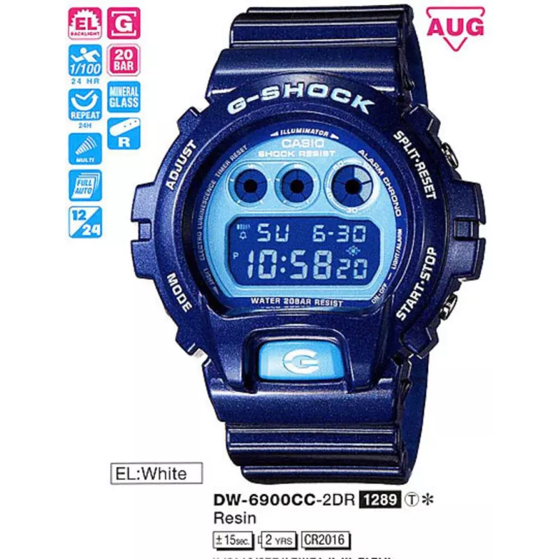 Casio G-SHOCK Classic DW-6900CC-2ER