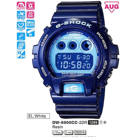 Casio G-SHOCK Classic DW-6900CC-2ER