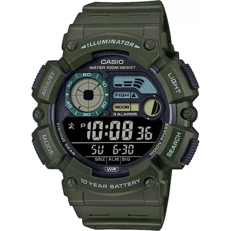 Часы Casio TIMELESS COLLECTION WS-1500H-3B Часы Casio TIMELESS COLLECTION WS-1500H-3B