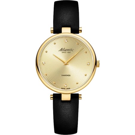 Часы Atlantic Elegance Royal Diamonds Pattern Edition 29044.45.37