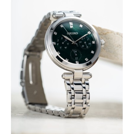 Seiko Caprice Ladies Green Watch SKY063P1