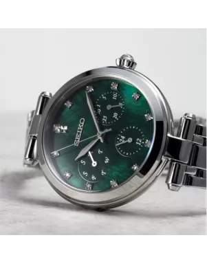 Seiko Caprice Ladies Green Watch SKY063P1