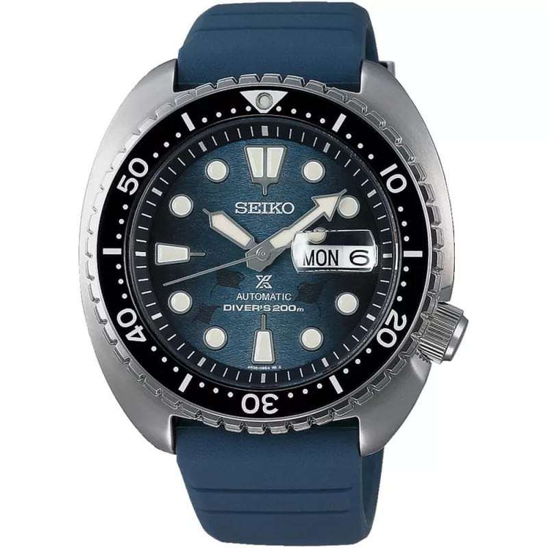 SEIKO SRPF77K1 PROSPEX KING TURTLE SAVE THE OCEAN DARK MANTA RAY