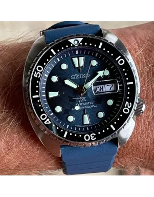 SEIKO SRPF77K1 PROSPEX KING TURTLE SAVE THE OCEAN DARK MANTA RAY