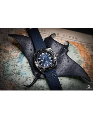 SEIKO Prospex King Samurai Save the Ocean Dark Manta Ray SRPF79K1
