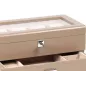 Скринька для зберігання годинників Salvadore WB/3420/4.TAN Скринька для зберігання годинників Salvadore WB/3420/4.TAN