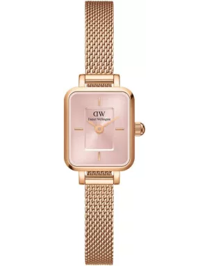 Часы Daniel Wellington Quadro Mini Melrose Rose Gold Blush DW00100650