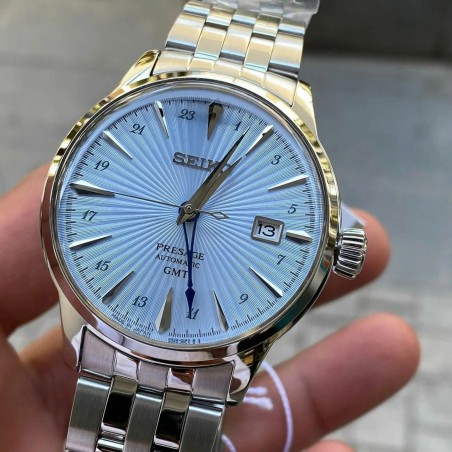 SEIKO PRESAGE COCKTAIL TIME SKYDIVING GMT SSK037J1