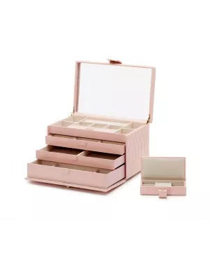 329615 Caroline Lg Box WOLF Rose Quartz