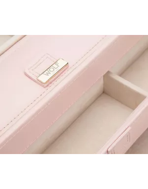 329615 Caroline Lg Box WOLF Rose Quartz
