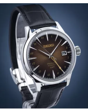 SEIKO PRESAGE COCKTAIL TIME RUSTY NAIL GMT SSK039J1