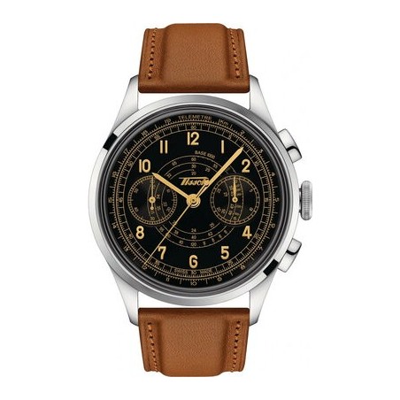 TISSOT T142.462.16.052.00 TELEMETER 1938 AUTOMATIC CHRONOGRAPH