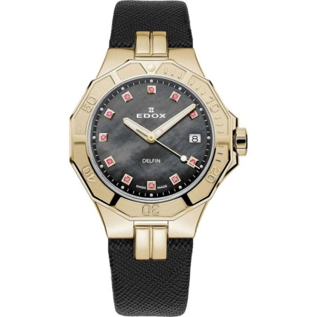 Часы Edox Delfin Diver Date Lady 53020 37JC NANRUD