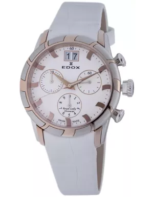 Edox Royal Lady Chronolady 10018 357R AIR