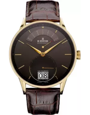 Edox Les Vauberts Day Retrograd 34005 37JG GID