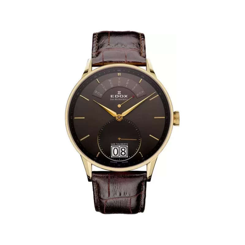 Edox Les Vauberts Day Retrograd 34005 37JG GID Edox Les Vauberts Day Retrograd 34005 37JG GID