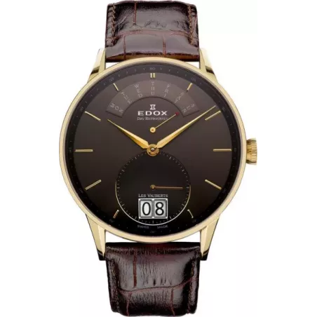 Edox Les Vauberts Day Retrograd 34005 37JG GID
