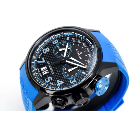 Edox Chronorally Chronograph 38001 TINNBU3 NIBU3