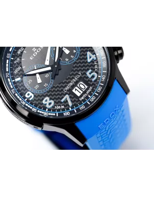 Edox Chronorally Chronograph 38001 TINNBU3 NIBU3