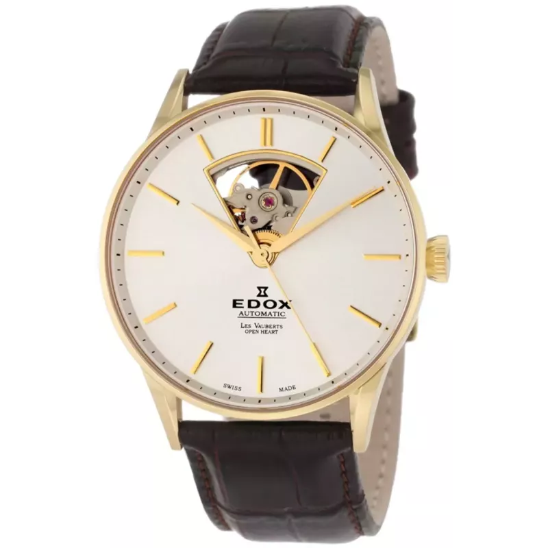 Edox Les Vauberts Open Heart Automatic 85010 37J AID