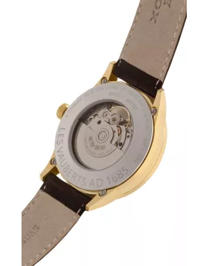 Edox Les Vauberts Open Heart Automatic 85010 37J AID