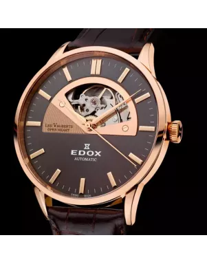 Edox Les Vauberts Open Heart Automatic 85014 37R GIR