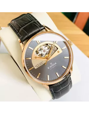 Edox Les Vauberts Open Heart Automatic 85014 37R GIR