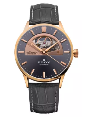 Edox Les Vauberts Open Heart Automatic 85014 37R GIR