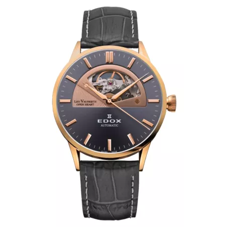 Edox Les Vauberts Open Heart Automatic 85014 37R GIR