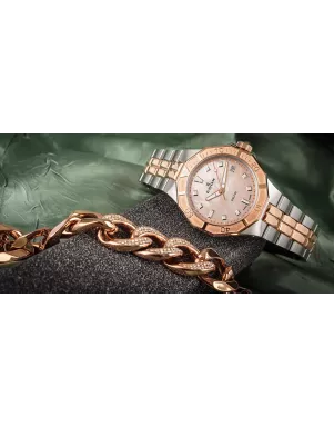 EDOX Delfin Diver Date Lady 53020 357RM ROR