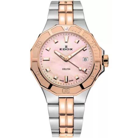 Часы Edox Delfin The Original Diver Date Lady 53020 357RM ROR