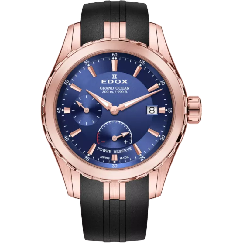 Годинник Edox Grand Ocean Power Reserve Automatic 94500 37RCA BUIR